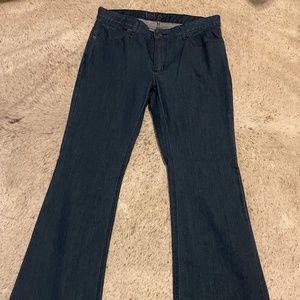 The Lola's - Kime's Ranch Jeans High Rise Dark Flares